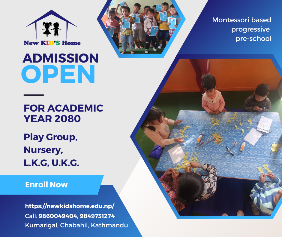 Best Montessori in Kathmandu Preschool New Kids Home